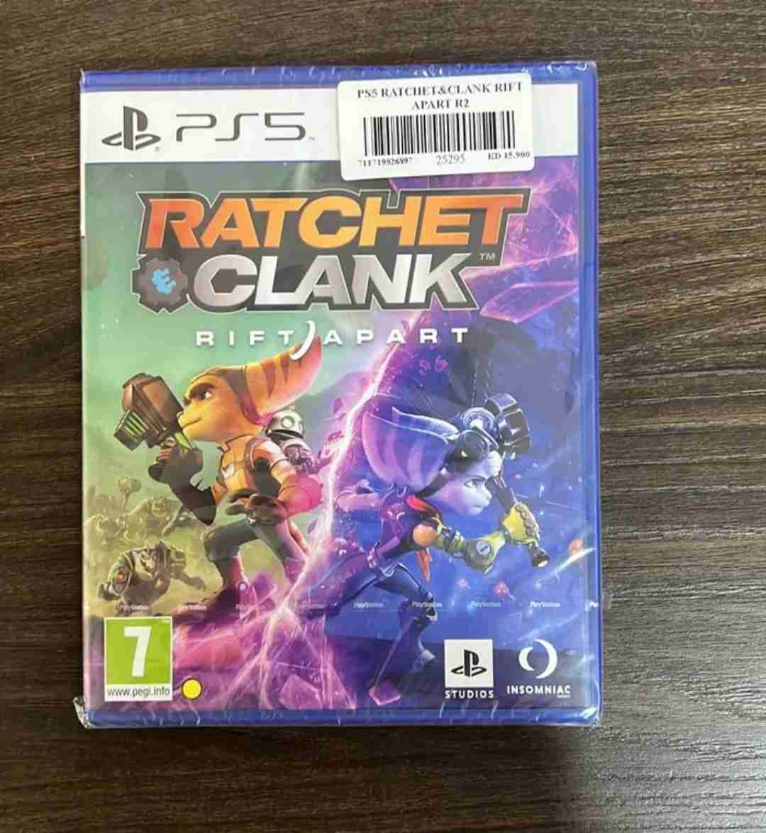 شريط لعبة ratchet clank جديد ps5