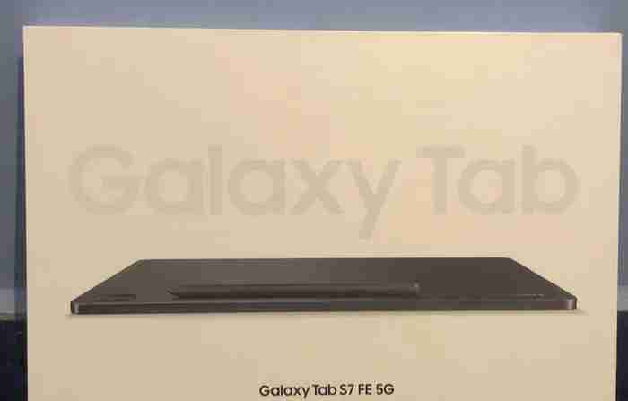 NEW* Galaxy Tab S7 FE 5G (mystic black 64)