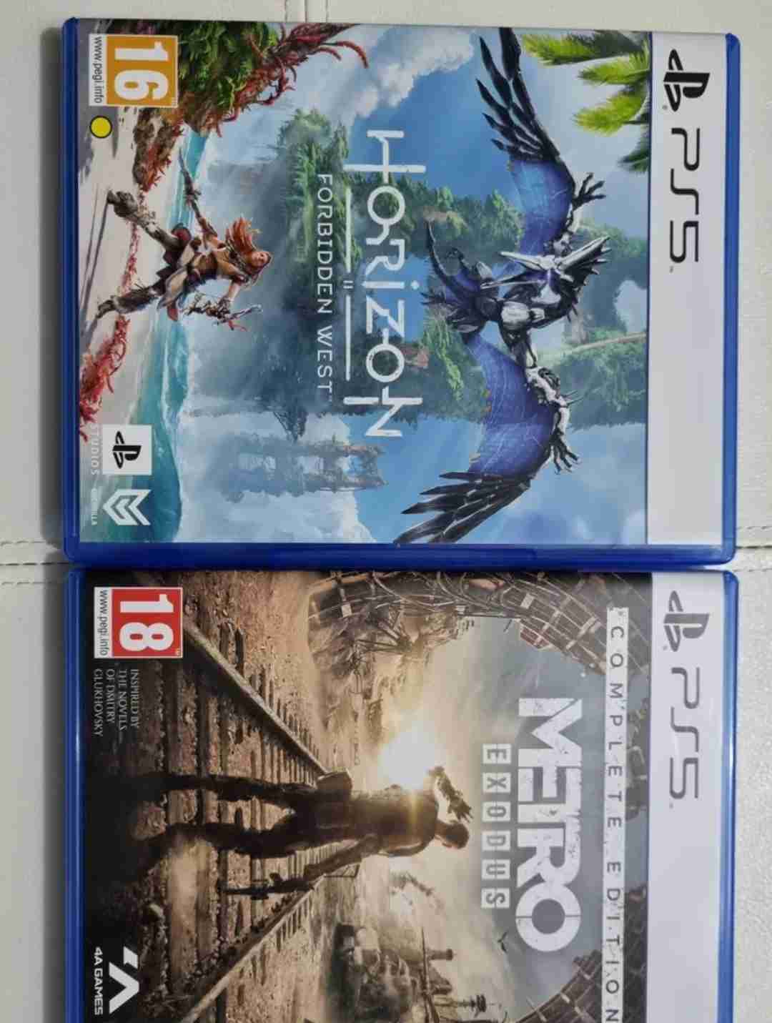 للبيع لعبة Horizon Forbidden West + لعبة مجانا