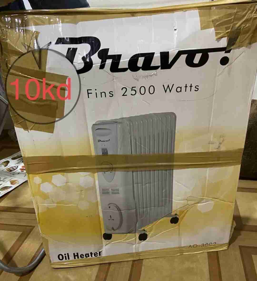 bravo 11 fin heater