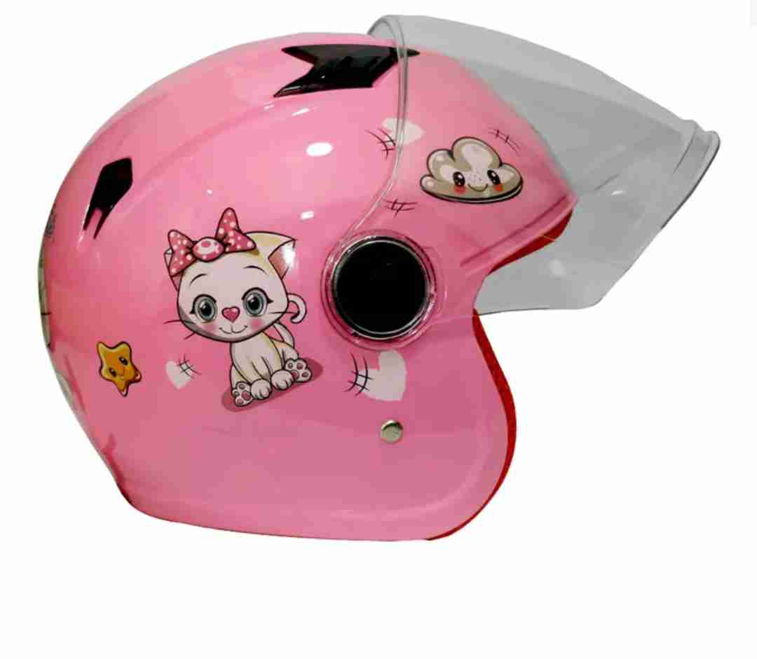 Children Half Face Helmet خوذة أطفال مع منظرة لحماية الوجه والرأس