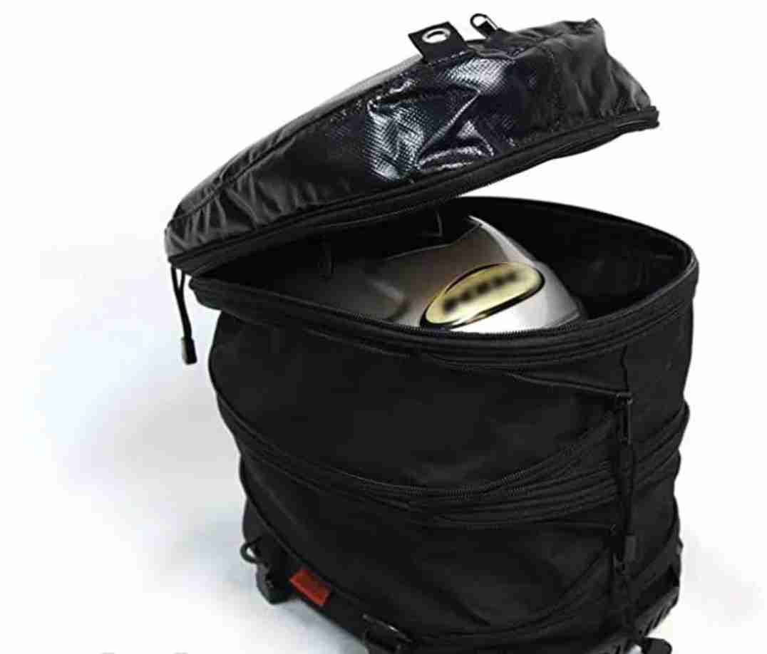 Motorcycle Backpack Tail Bag شنطة خلفية للدراجة متنقلة