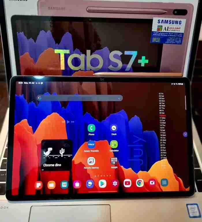 galaxy tab s7 plus كسر زيرو