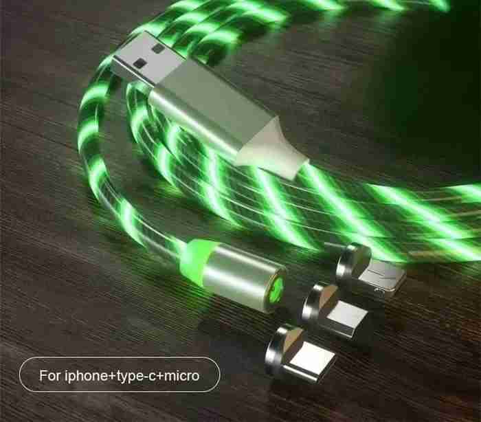 Flowing LED Magnetic Cable