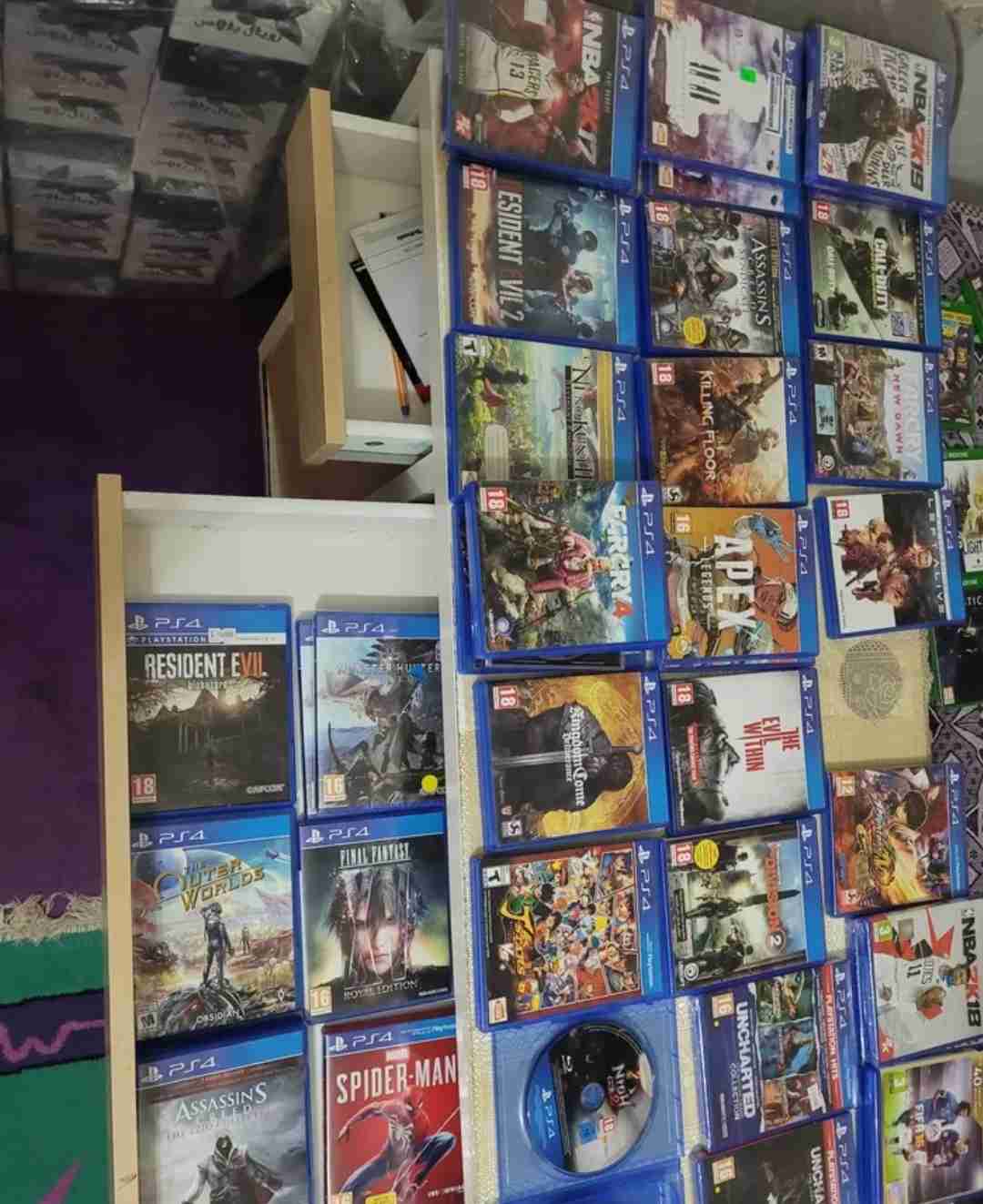 ps4 games sale or swap بيع او بدل