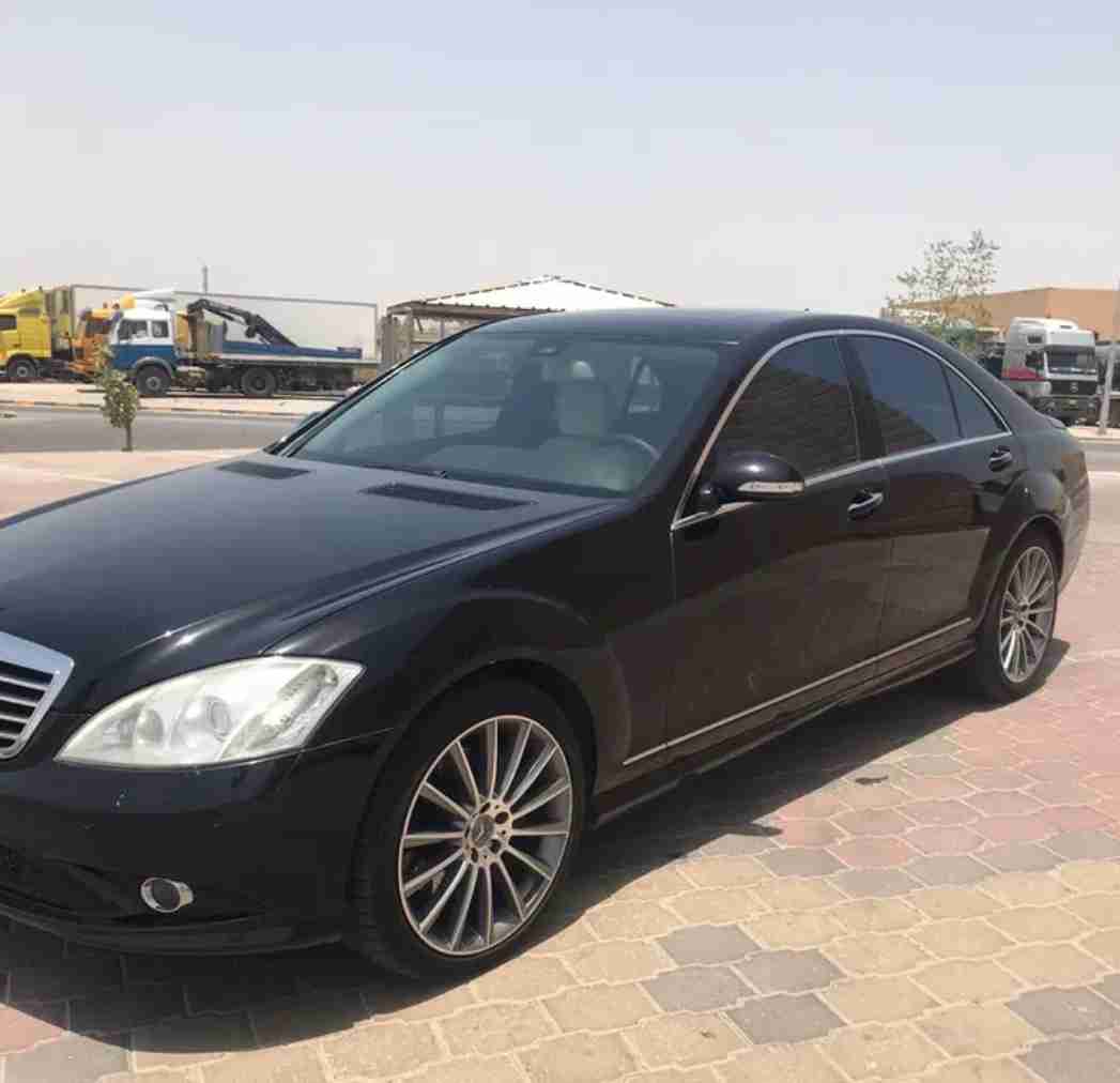 للبيع مرسيدس 2009 S500 مرفق فحص الرمال