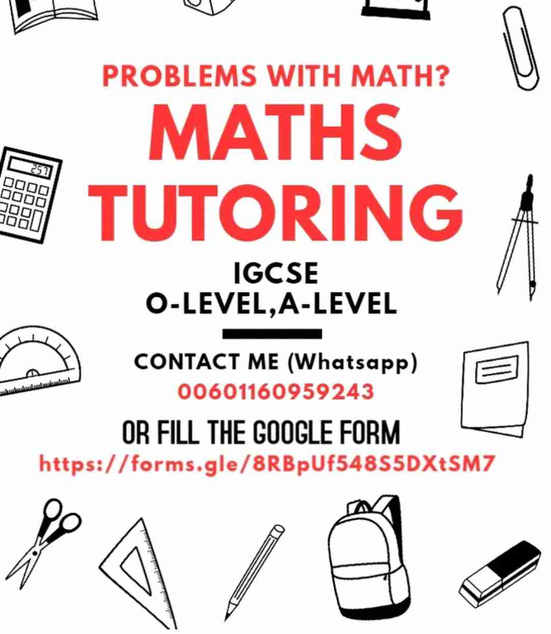 IGCSE O-Level and A-level Math & Physics tutor