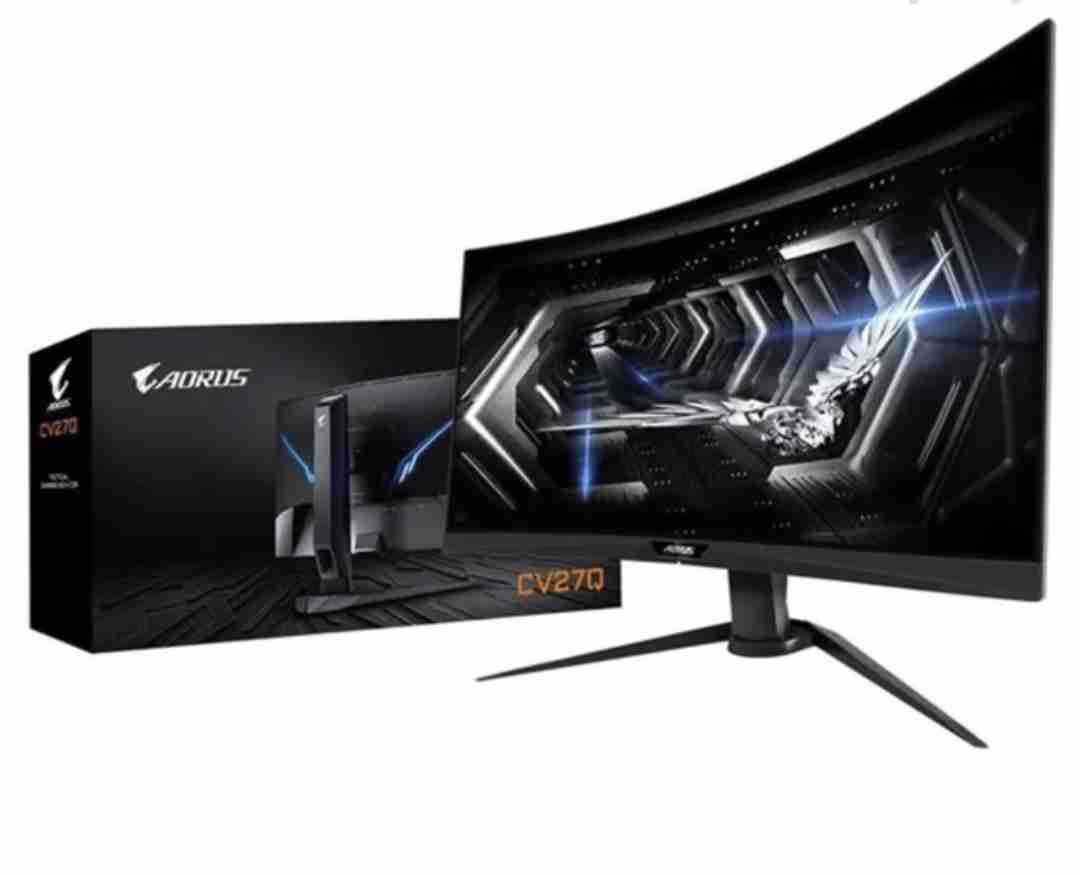 Gigabyte Gaming Monitor - AORUS CV27Q 27 inch 2K 165Hz Curved