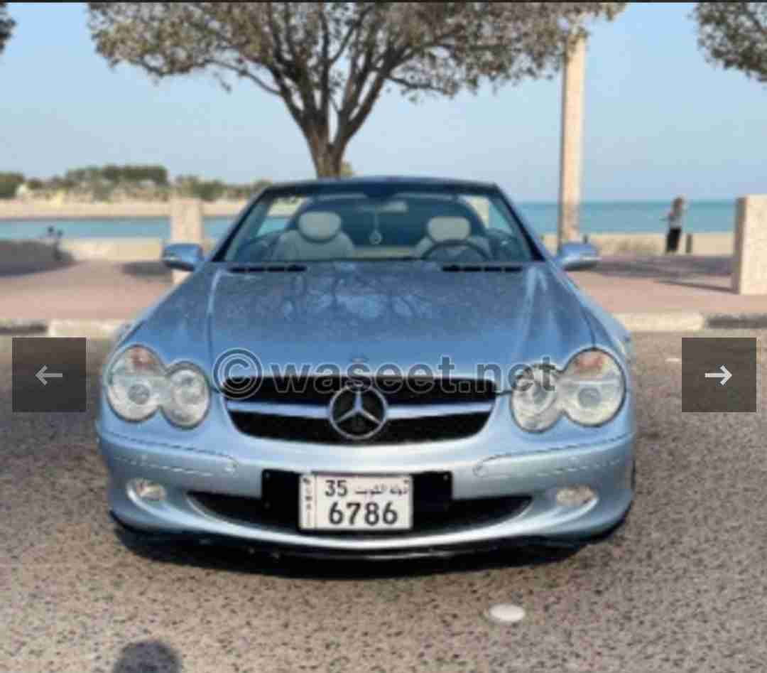 مرسيدس SL500 موديل 2002