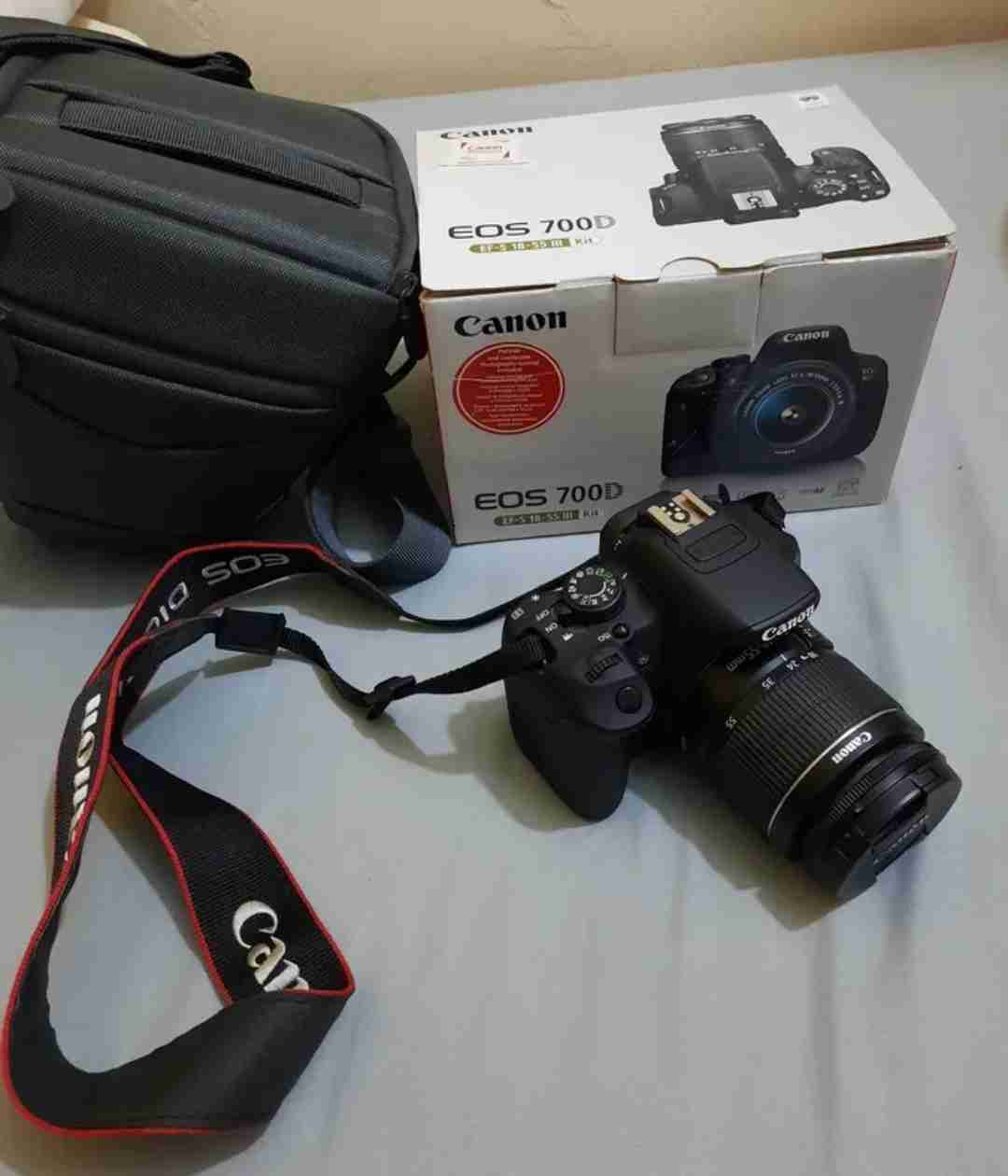 Canon 700D Lens 18.55mm