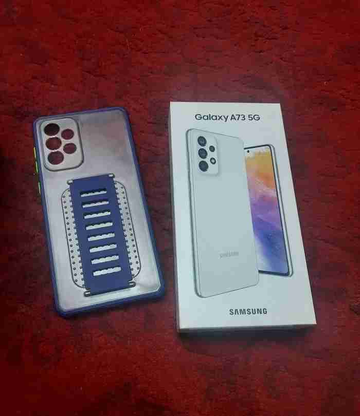 Samsung A73 5g 256gb just open box