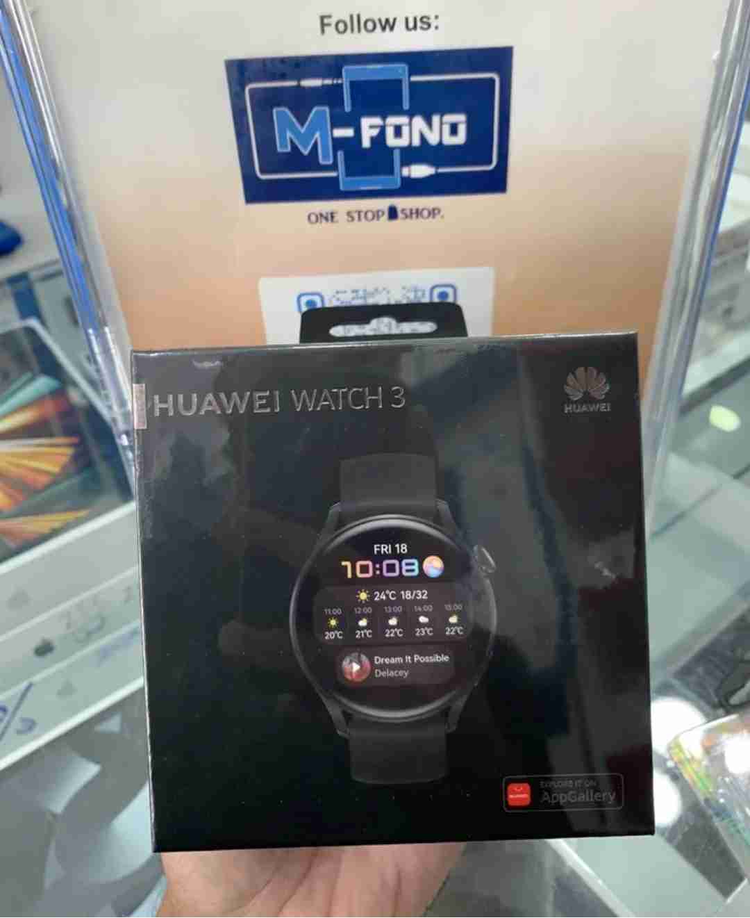 Huawei Watch 3 Black/ ساعت هواوي