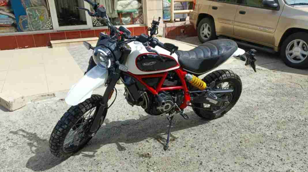 Ducati Scrambler Desert Sled