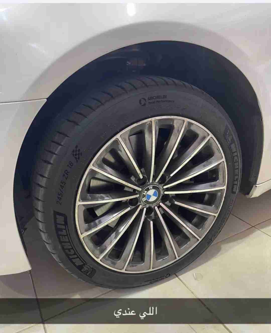 رنقات BMW الحجم 18 للبدل مع شكل الثاني