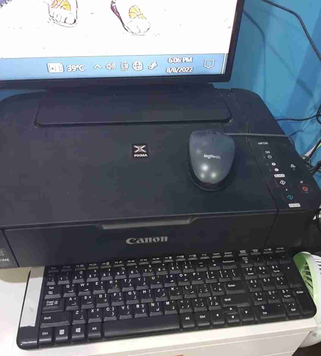 Canon printer and photocopier with free pc hd cam