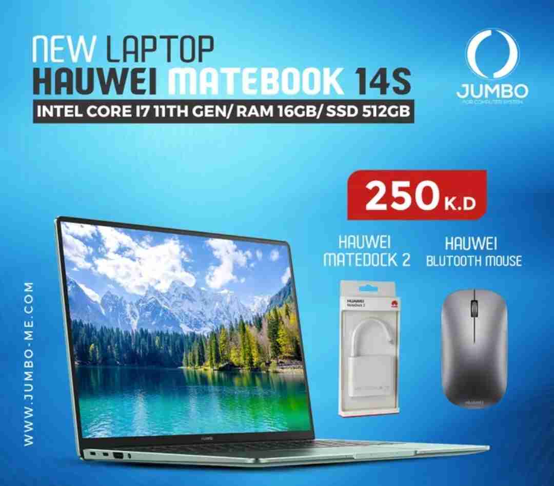 NEW LAPTOP HAUWEI MATEBOOK 14S