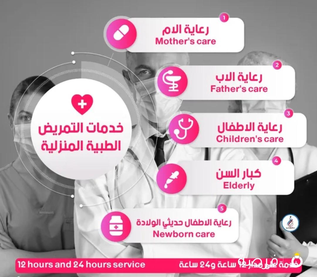 خدمات التمريض الطبية المنزلية