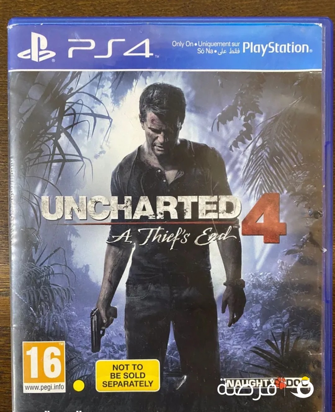 للبيع لعبة Uncharted 4 ب6 نظييييفة بكل اغراضها