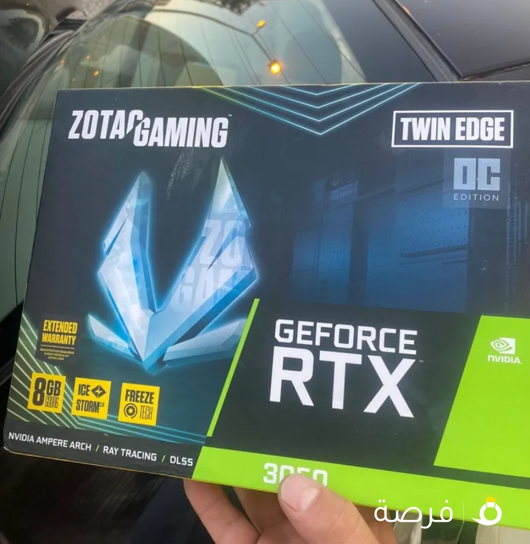 كرت شاشة RTX 3050 gaming 8 GB ram