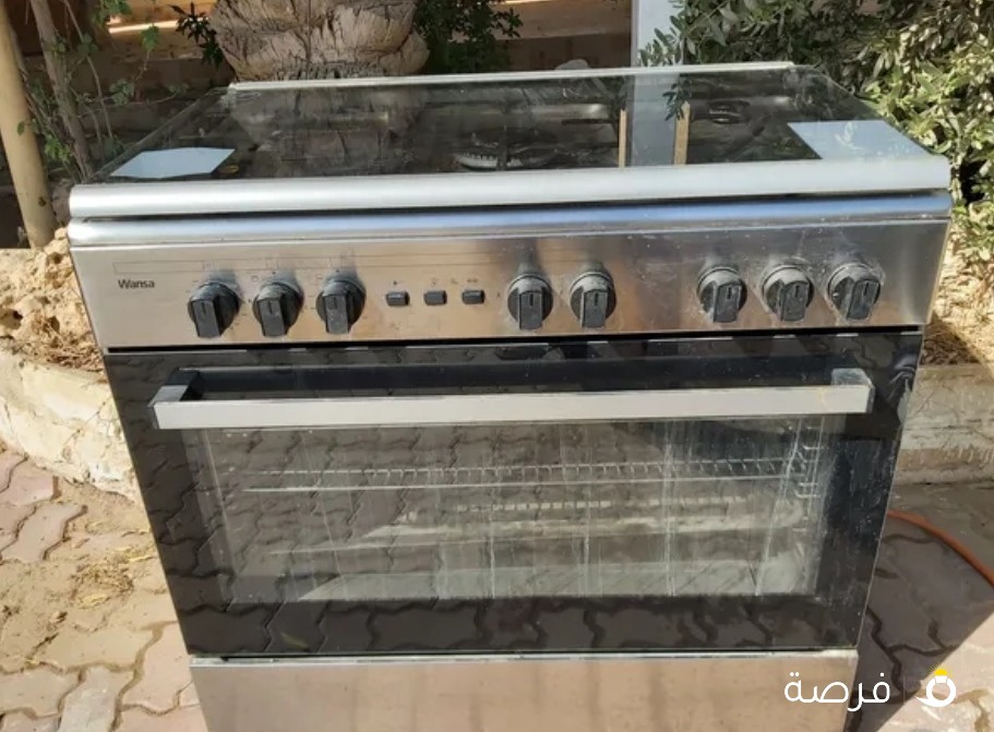 Wansa 5burner with double ovan Good Condition