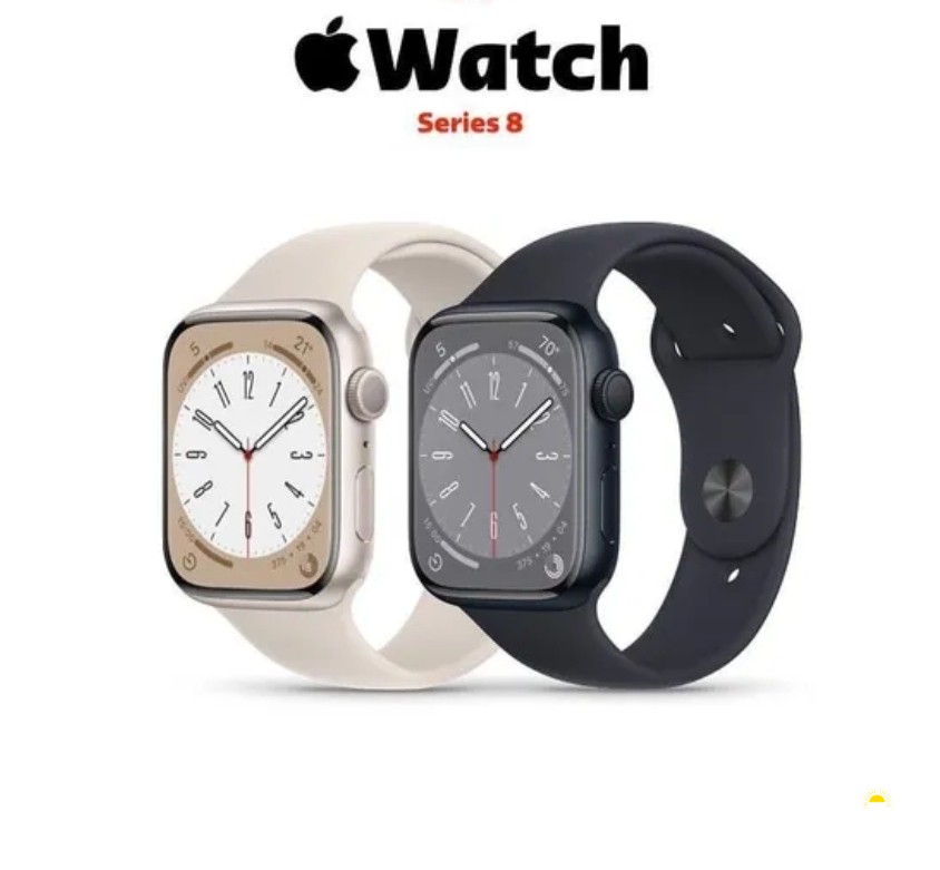 ساعة ابل الجيل 8 بشريحة 45 mm apple watch series 8 new