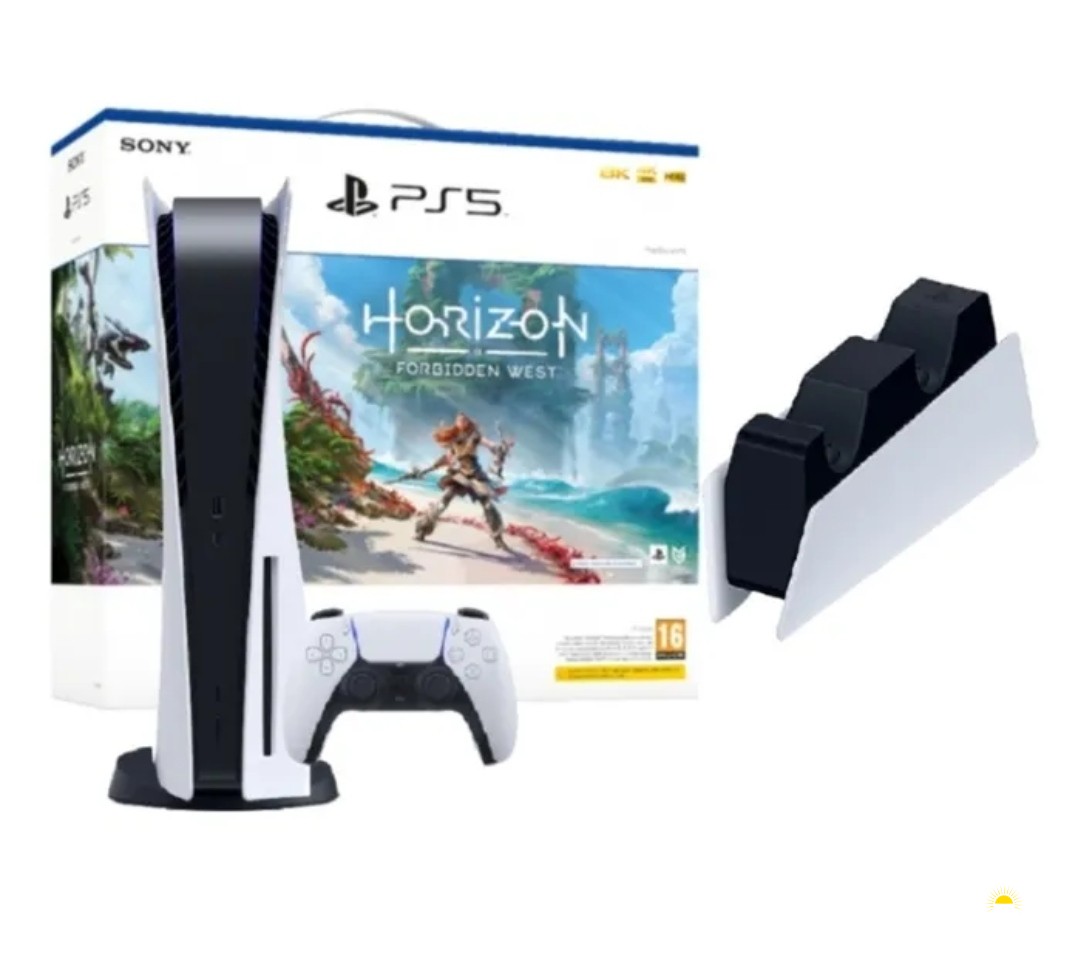 PlayStation 5 + Horizon Game + Charger