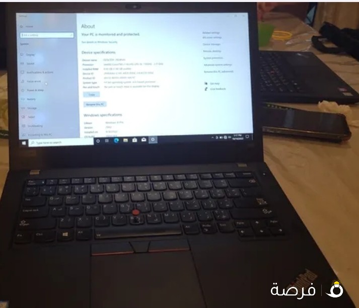 Thinkpad T480 I7 hard 265ssd like new professional use