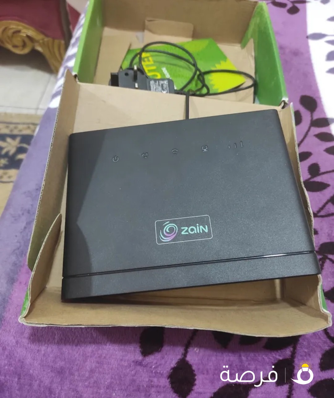 راوتر 4G زين ثابت جديد بالكرتون zain وممتاز جدا