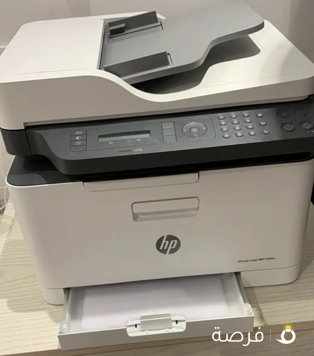 طابعة ليزر Hp مع احبارها كفالة 3 سنوات