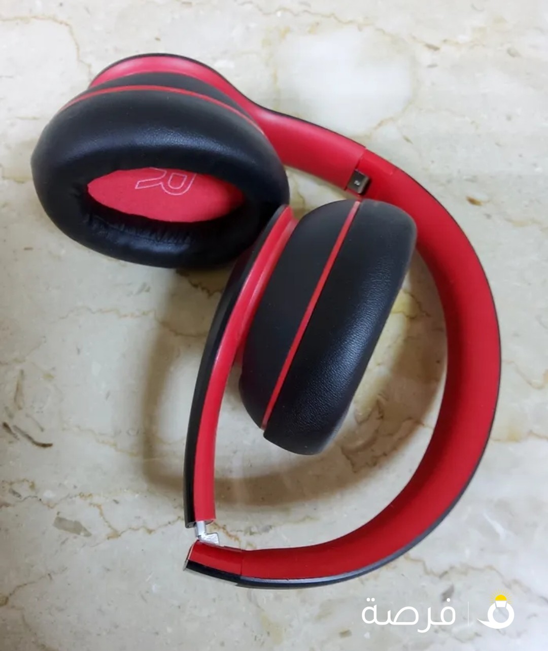 سماعة بلوتوث أنكر لون أسود أحمرAnker Bluetooth Headset Black Red