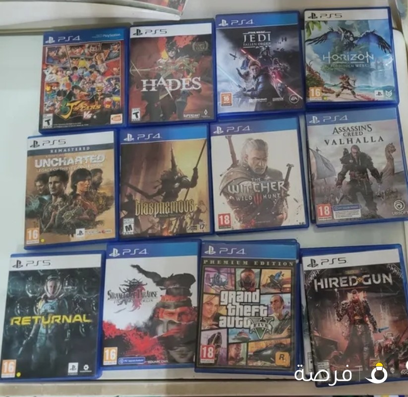 ps5 games تبديل او بيع