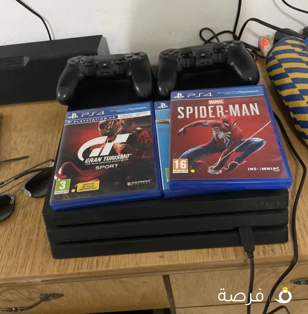 ps4 pro as new بلايستيشن 4 برو