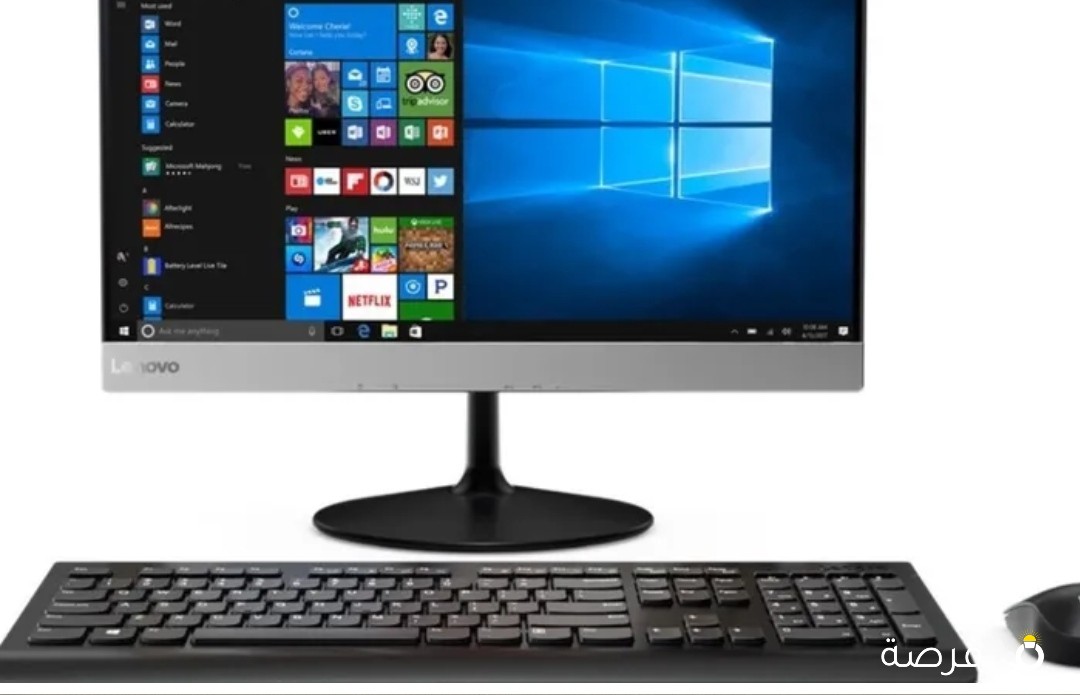 كمبيوتر مع شاشة Lenovo all in one computer