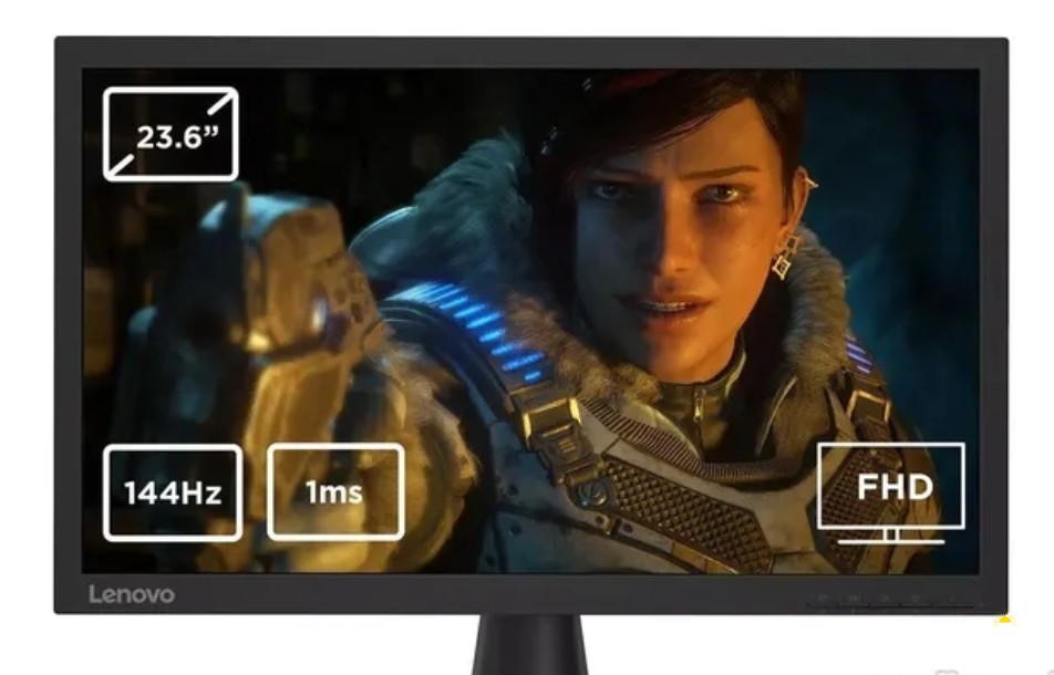 Lenovo Gaming Monitor 24 inch 144Hz G-SYNC