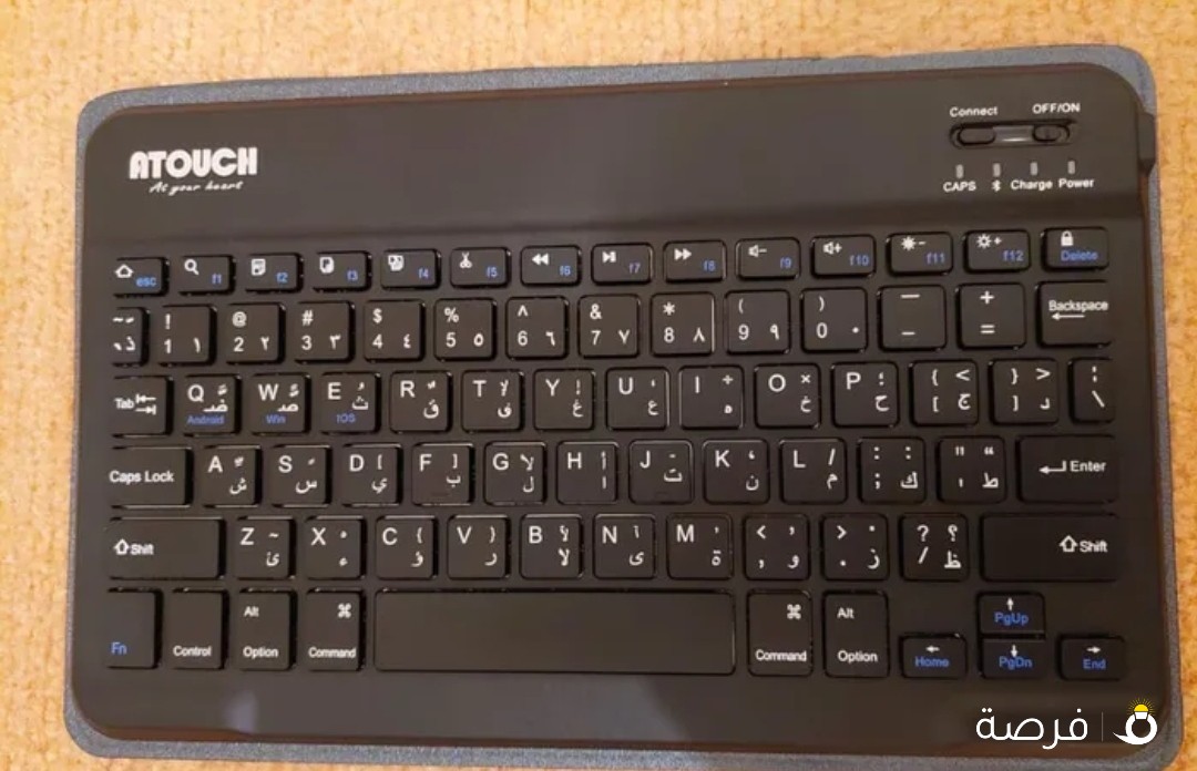 لوحة مفاتيح بلوتوث عربي انجليزي bluetooth keyboard english arabic